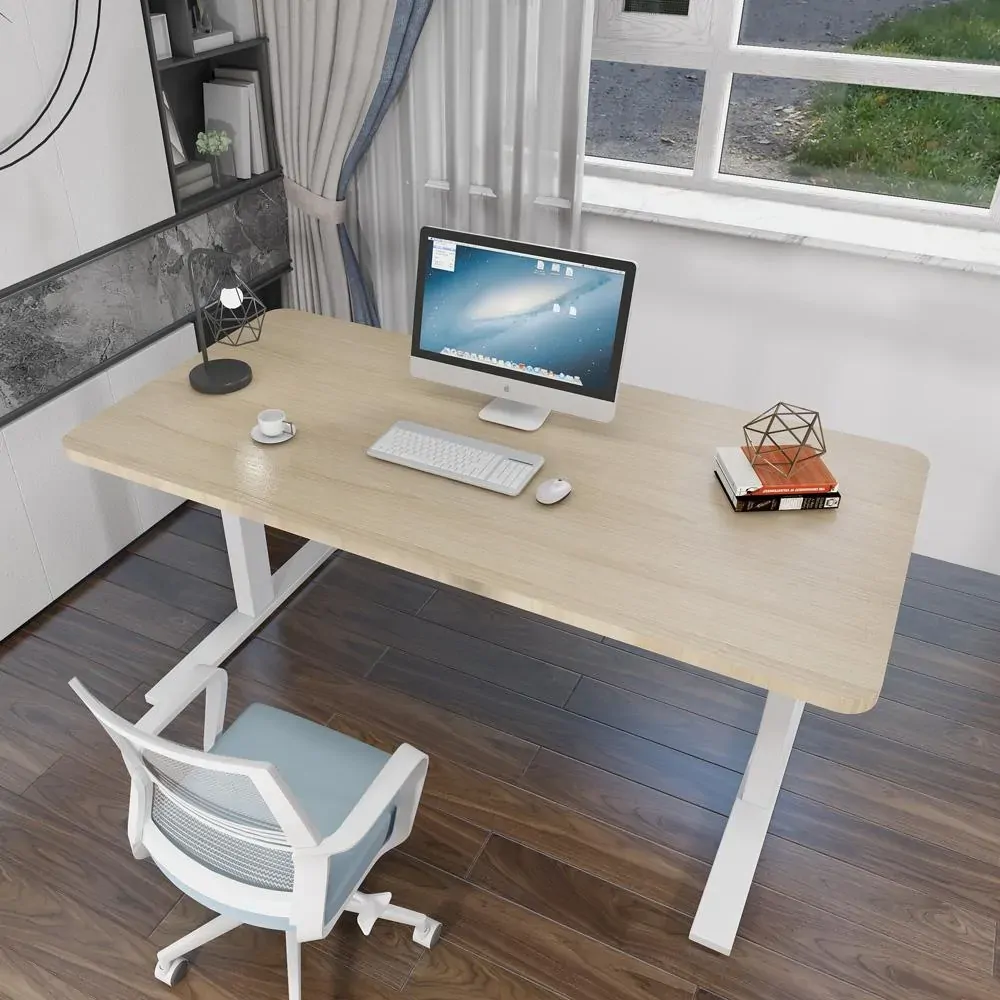 Standing Desk Height Adjustable Sit Black Stand Motorised Dual Motors Frame Price