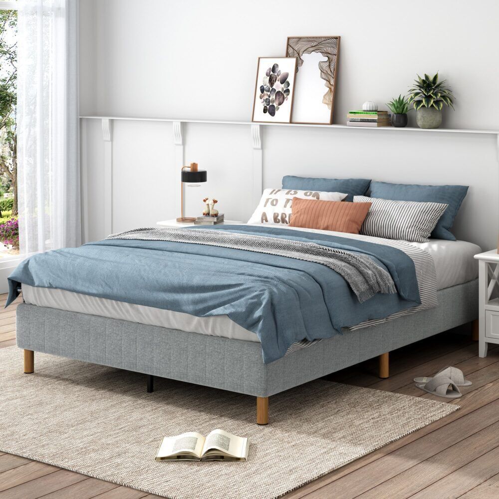 Metal Bed Frame Mattress Foundation Price