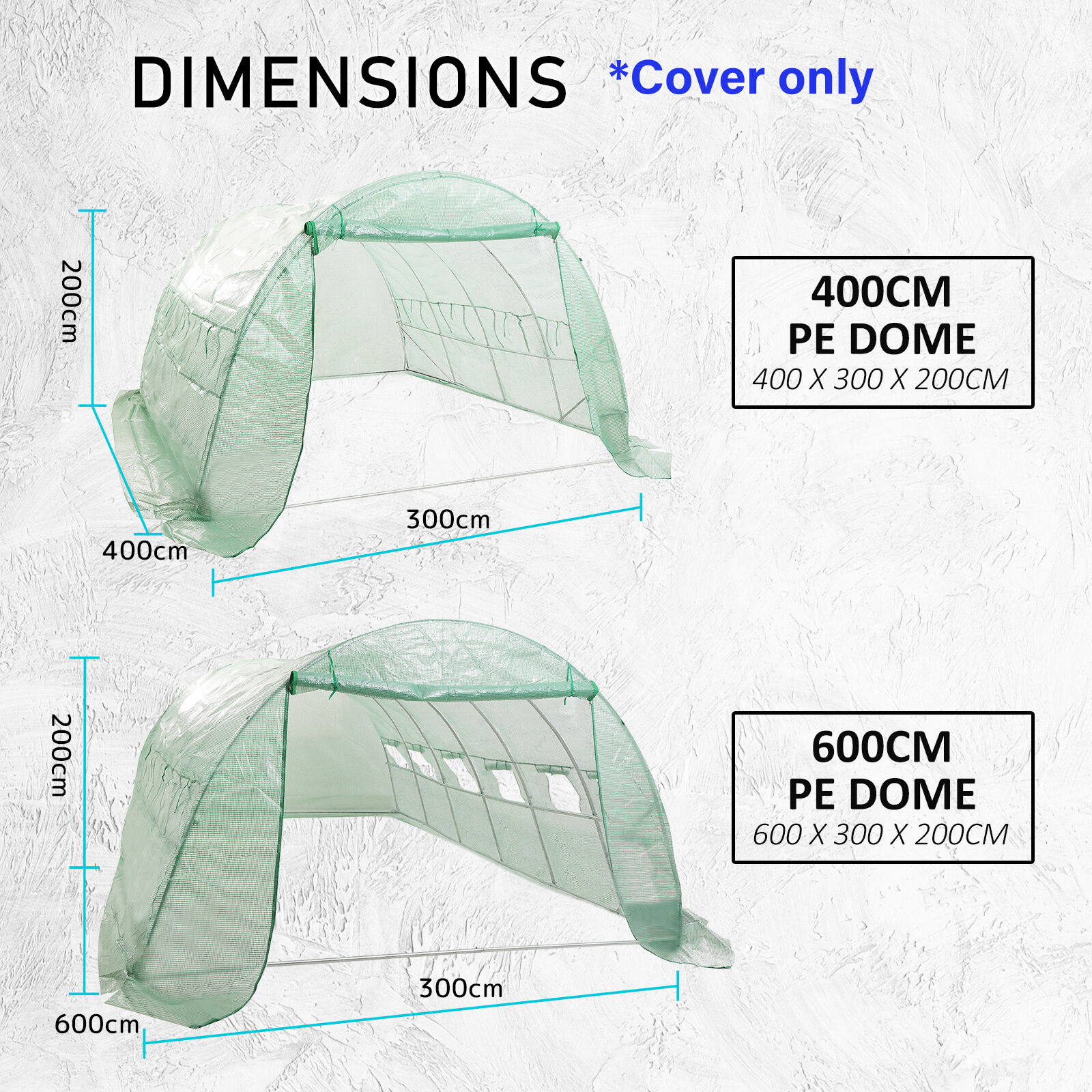 Home Ready Apex Mini Garden Greenhouse Shed PVC Cover Only Price