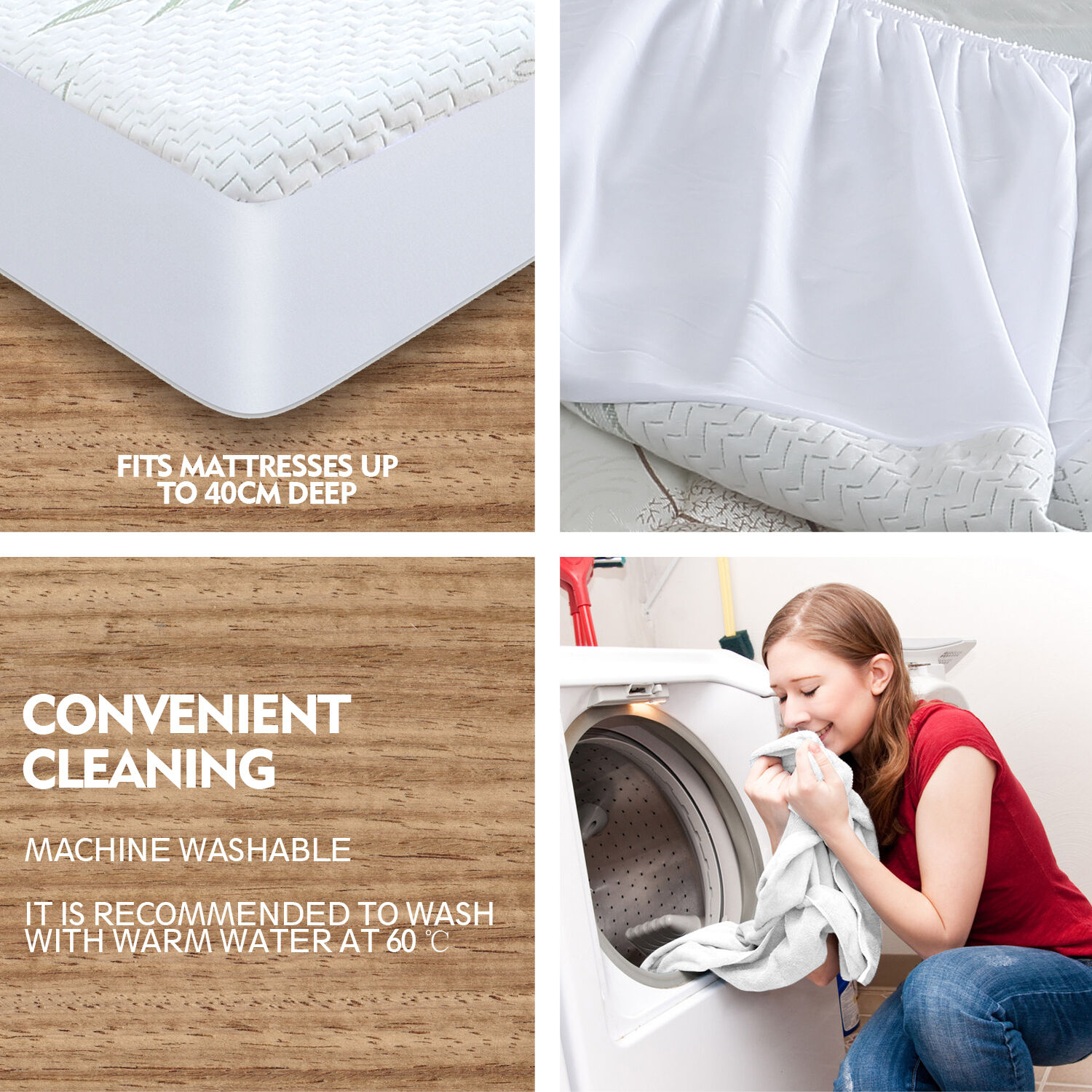 Fitted Waterproof Bed Mattress Protectors Covers Price
