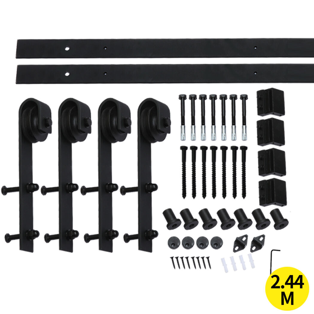 Antique Classic Style Barn Door Hardware Track Roller Kit Price
