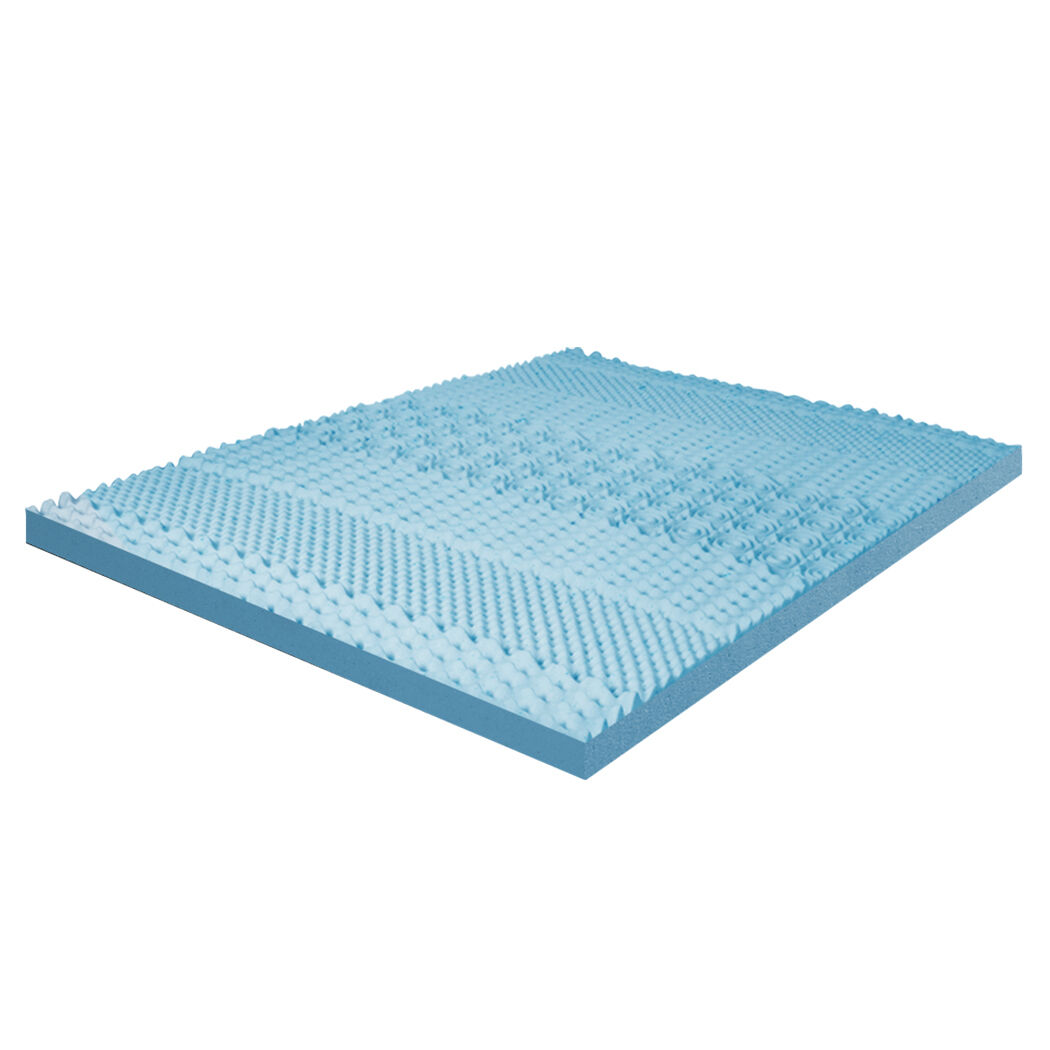 7-Zone Cool Gel Mattress Topper Memory Foam Removable Cover Price