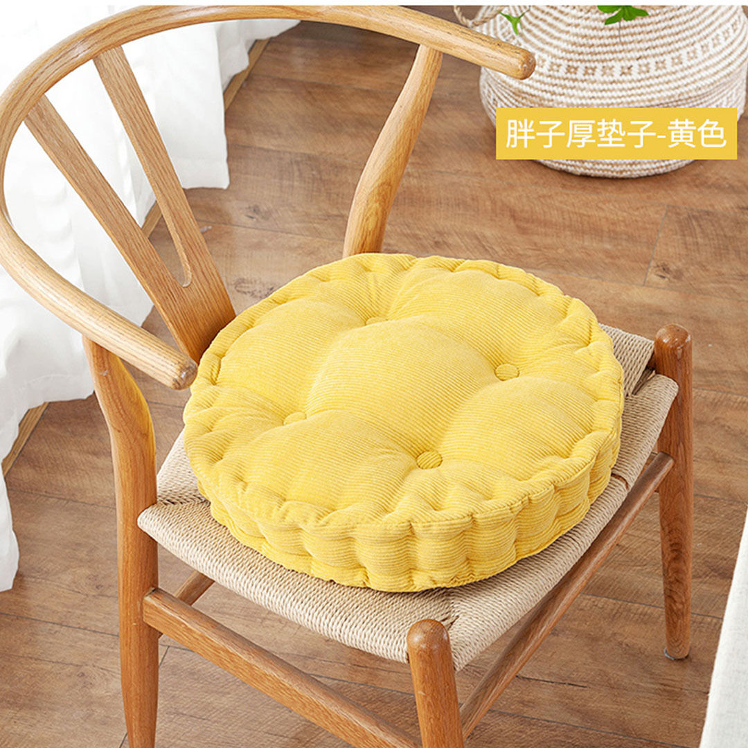 Round Cushion Soft Leaning Plush Backrest Throw Seat Pillow Home Office Decor Price
