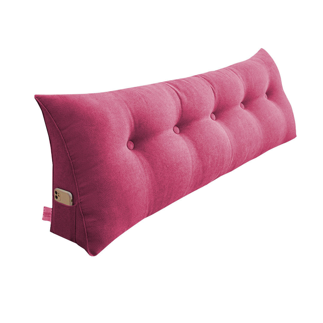 Triangular Wedge Bed Pillow Headboard Backrest Bedside Tatami Cushion Home Decor Price