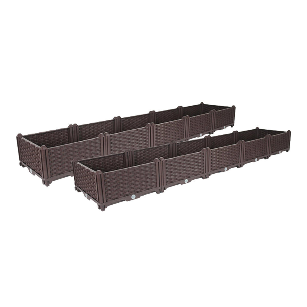 Elevated Raised Garden Bed Plants Vegetable Herb Flower Outdoor Plastic Planter Box Price