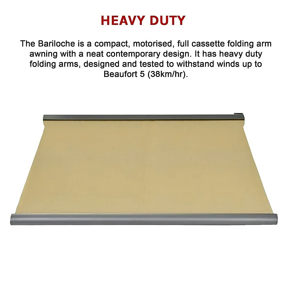 Retractable Folding Arm Awning Heavy Duty Full Cassette Motorised Price
