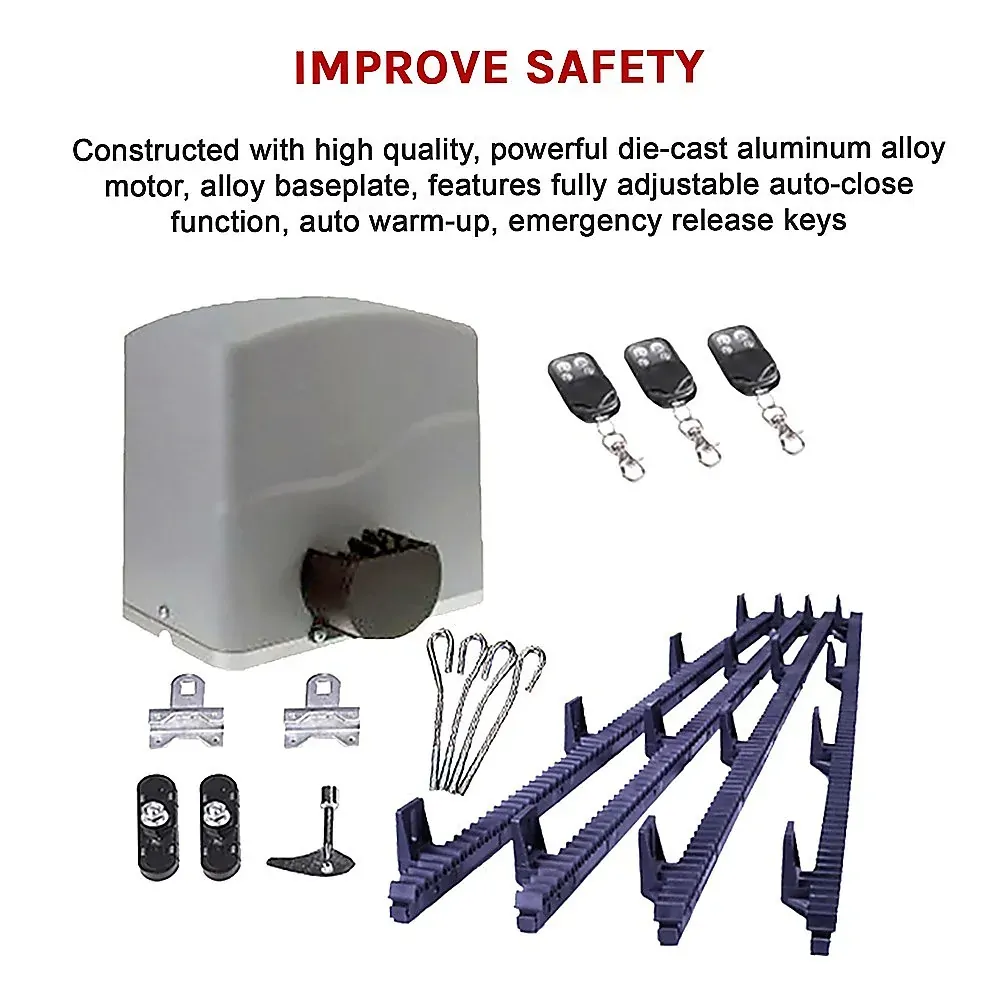 Auto Slide Sliding Gate Opener Automatic w 4m Rail Price