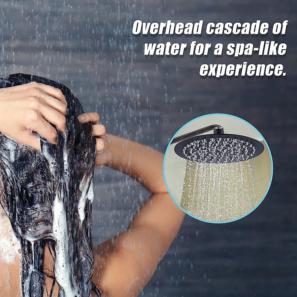 200mm Shower Head Round 304SS Electroplated Price