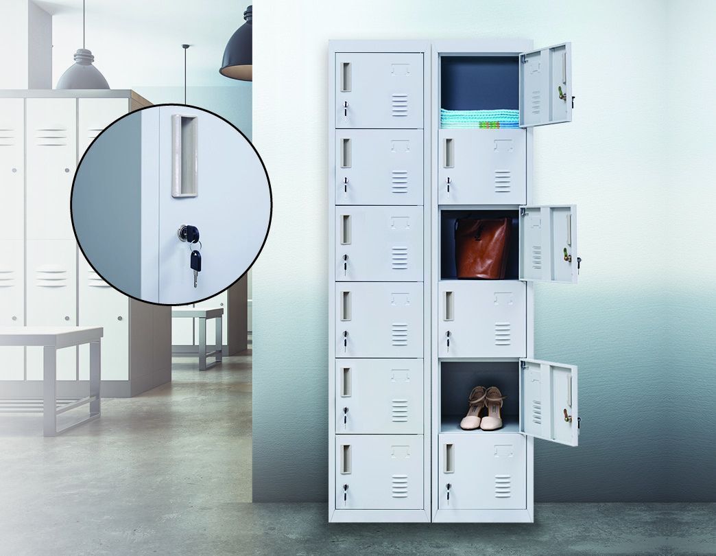 6-Door Locker for Office Gym Shed School Home Storage Price