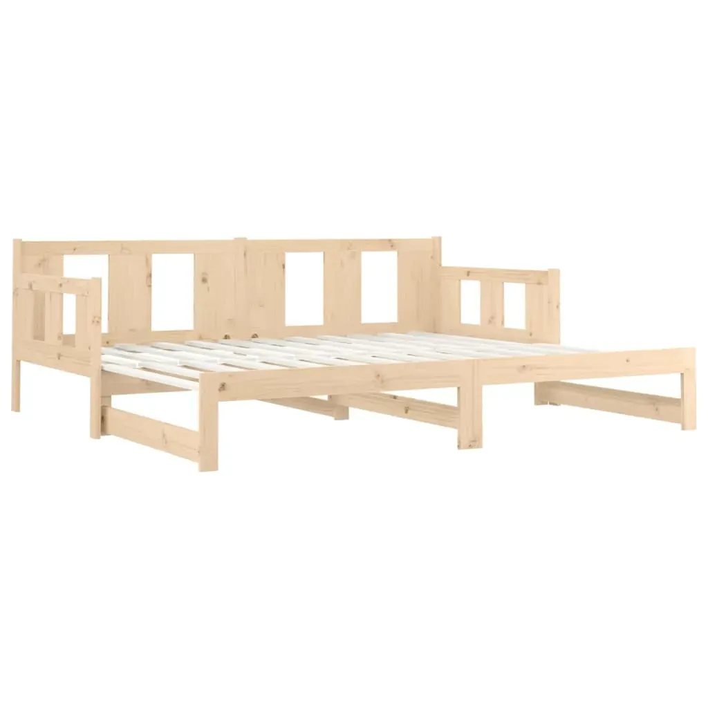 Devizes Pull-out Day Bed Solid Wood Pine 2x(92x187) cm Price