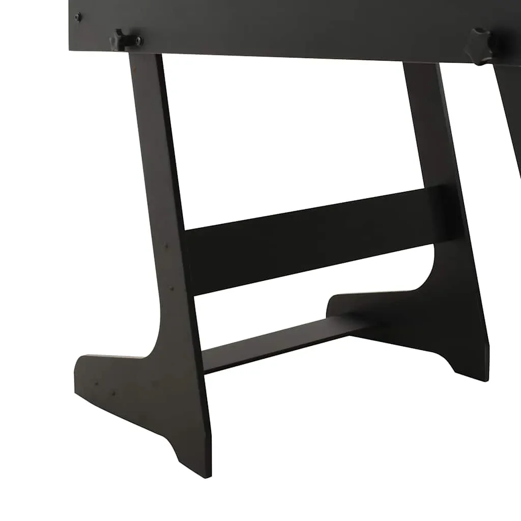 Folding Football Table 121x61x80 cm - Black, Light Brown Price