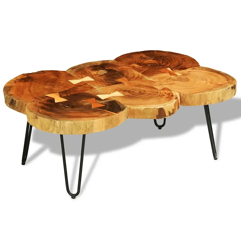 Coffee Table 6 Trunks Solid Sheesham Wood Price