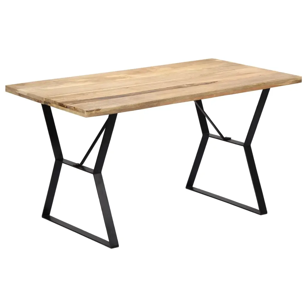 Dining Table 140x80x76 cm Solid Mango Wood Price
