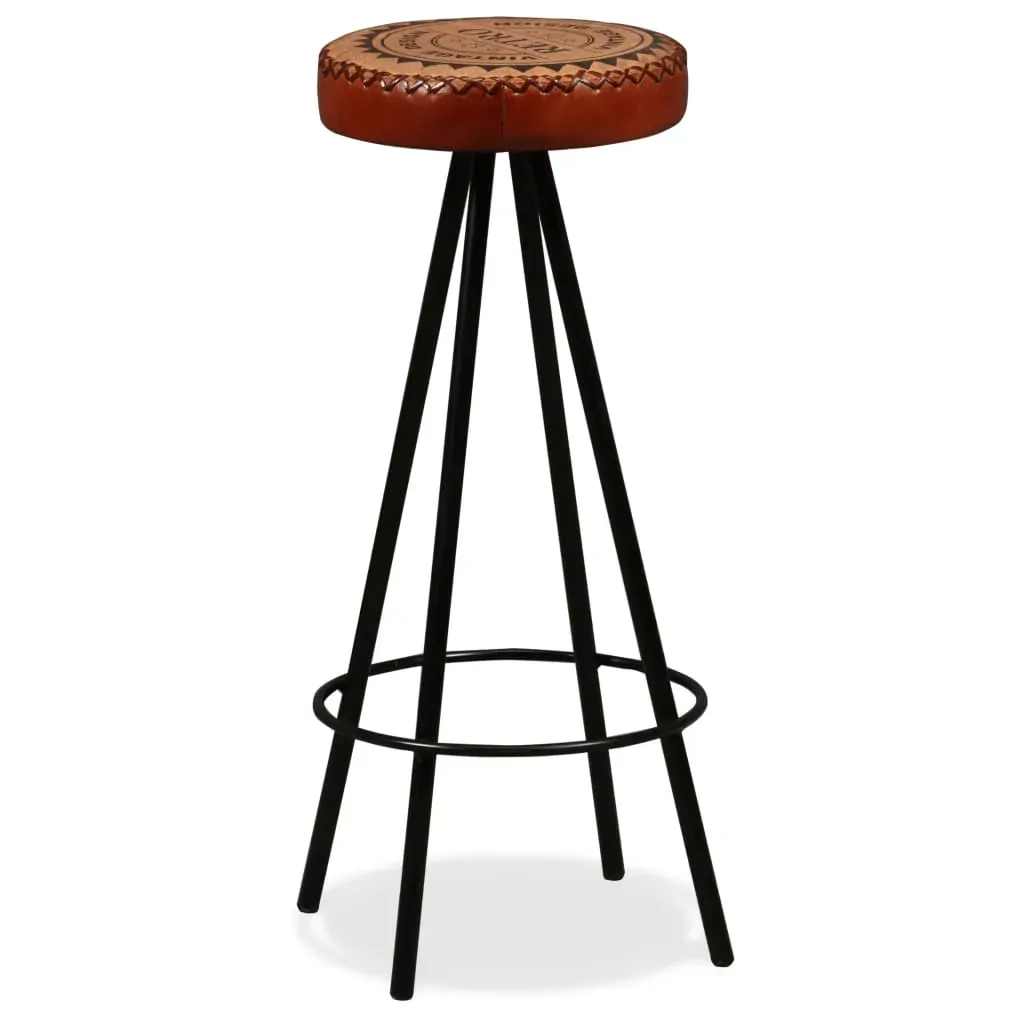 Bar Set Solid Wood Reclaimed. Genuine Leather & Canvas Price