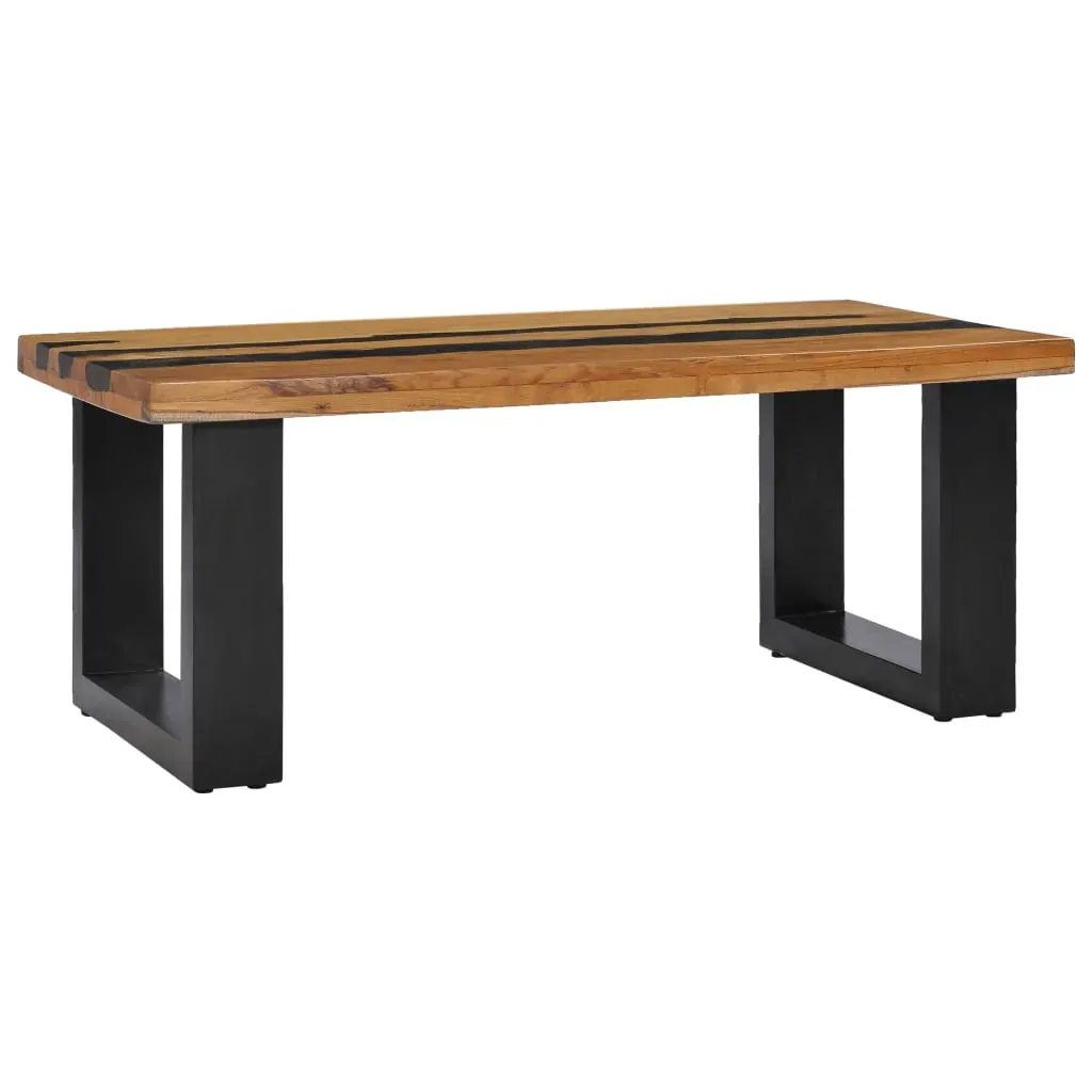Coffee Table 100x50x40 cm Solid Teak Wood Price