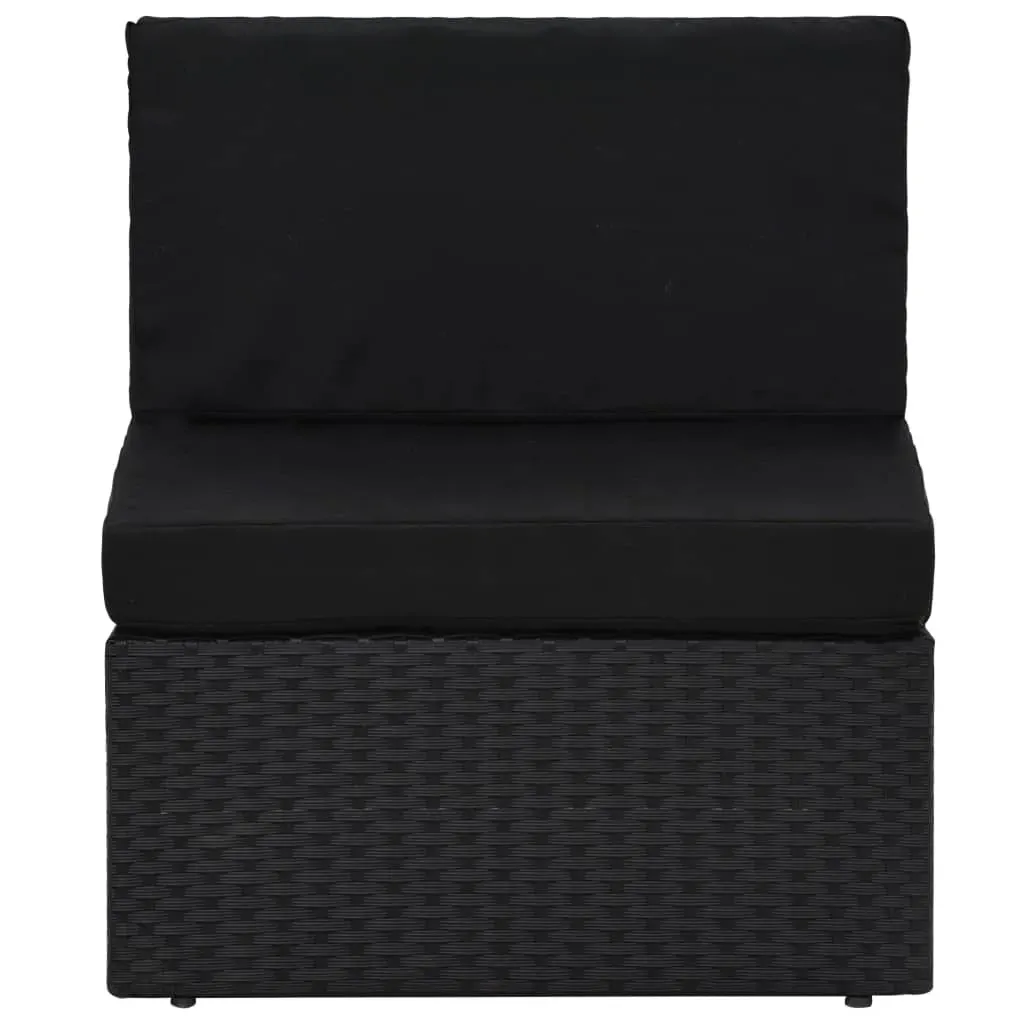 4 Piece Garden Lounge Set Poly Rattan Price