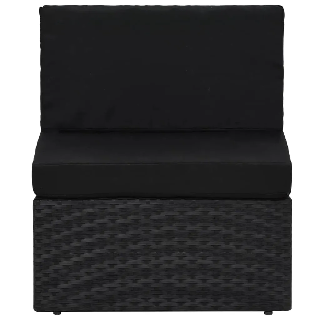 5 Piece Garden Lounge Set Poly Rattan Price