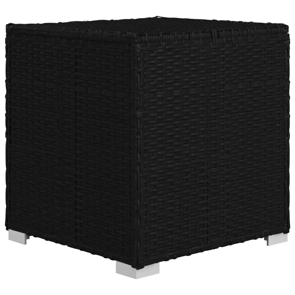 3 Piece Garden Sun Loungers with Tea Table Poly Rattan Price
