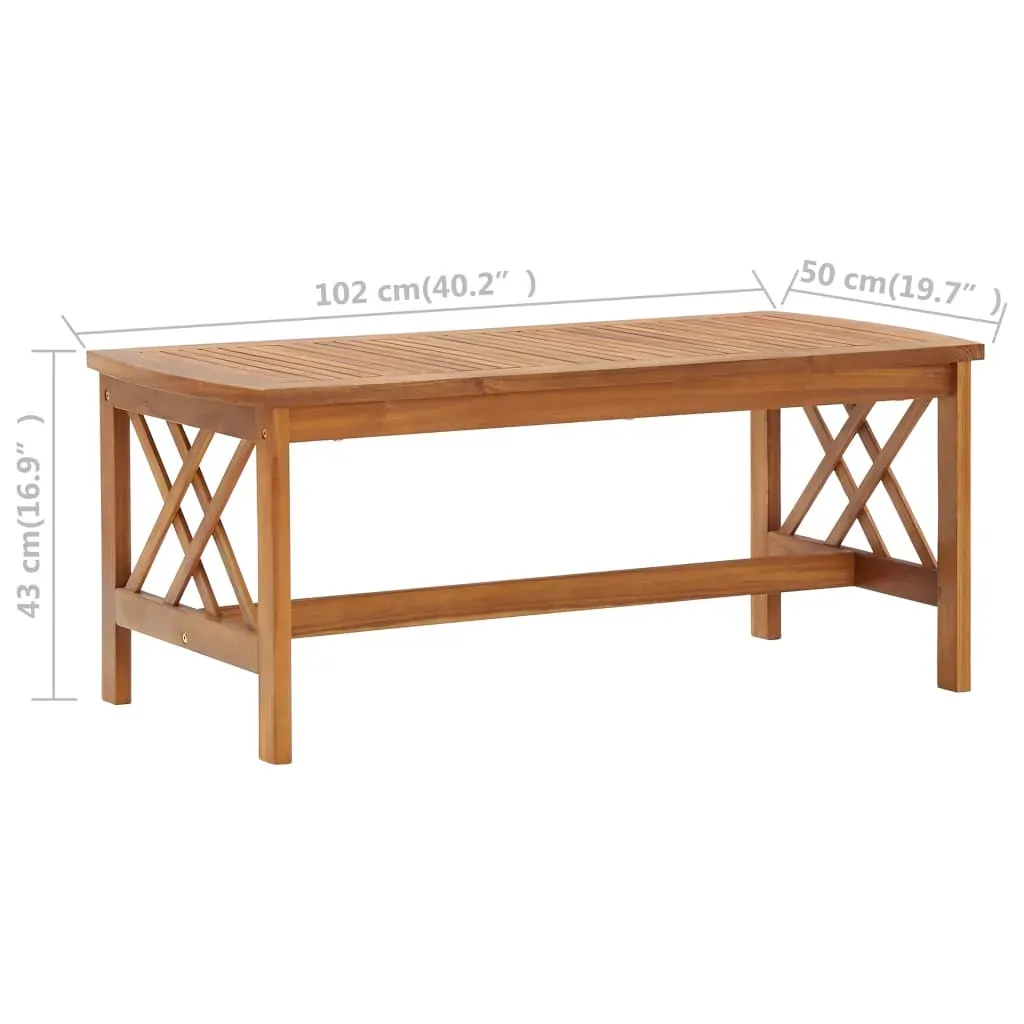 Garden Lounge Set Solid Acacia Wood (310266+310272) Price