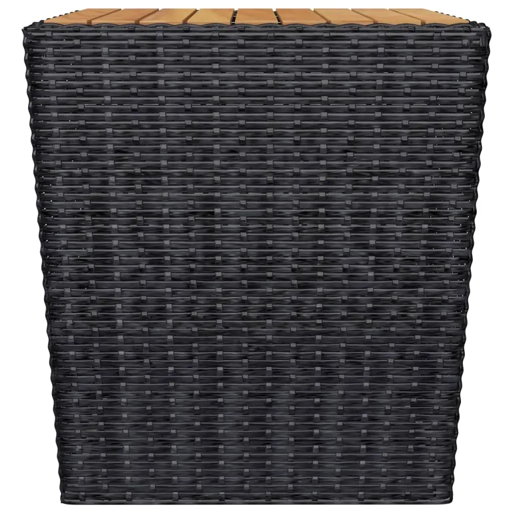 Bistro Set Poly Rattan and Acacia Wood Price