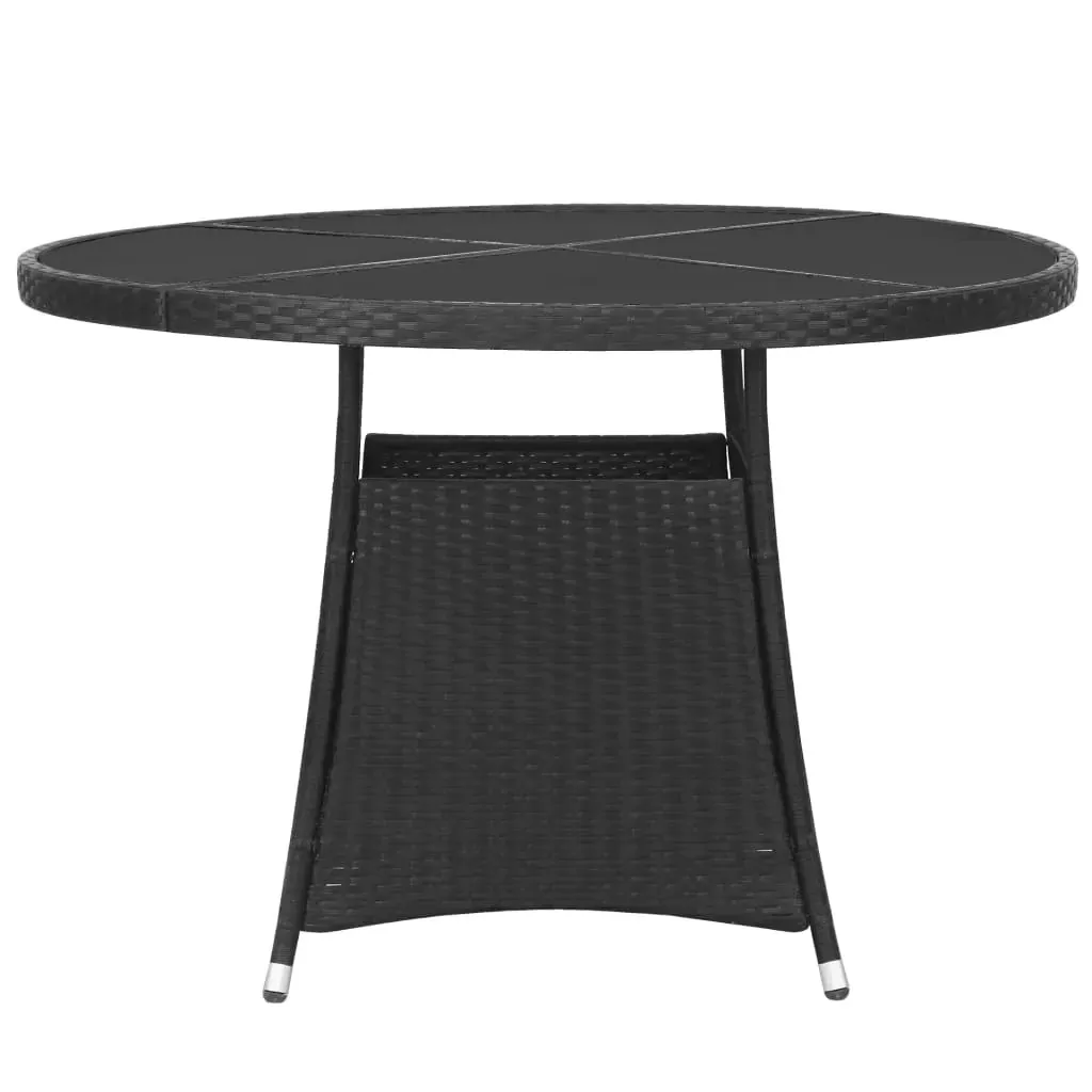 7 Piece Garden Dining Set Poly Rattan Price