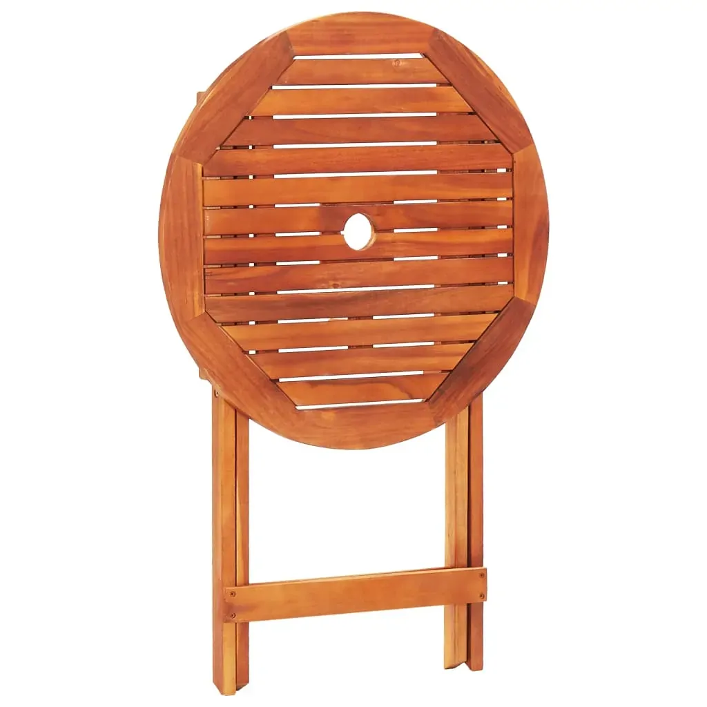 3 Piece Folding Outdoor Dining Set Solid Eucalyptus Wood Price