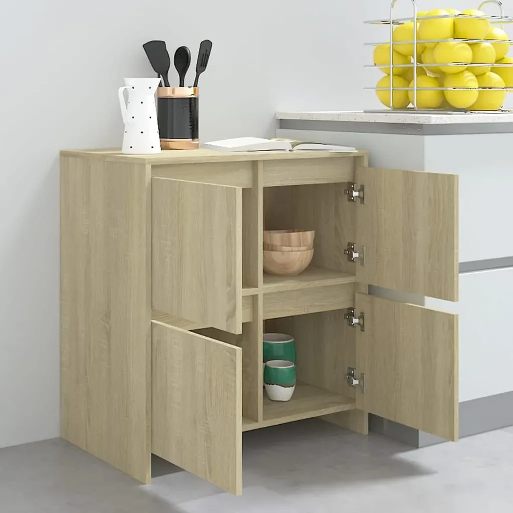 Sideboards 2 pcs 70x41x75 cm Engineered Wood Price