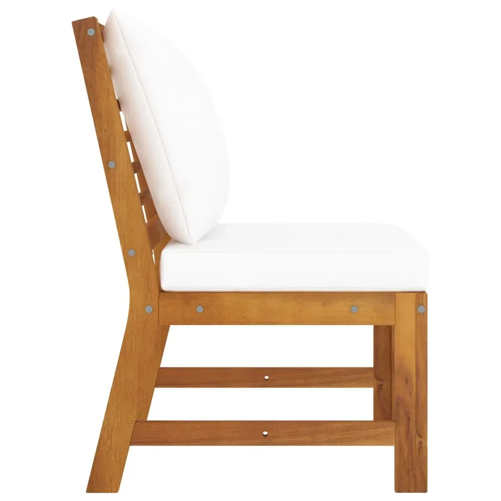 3 Piece Garden Lounge Set with Cushion Solid Acacia Wood Price