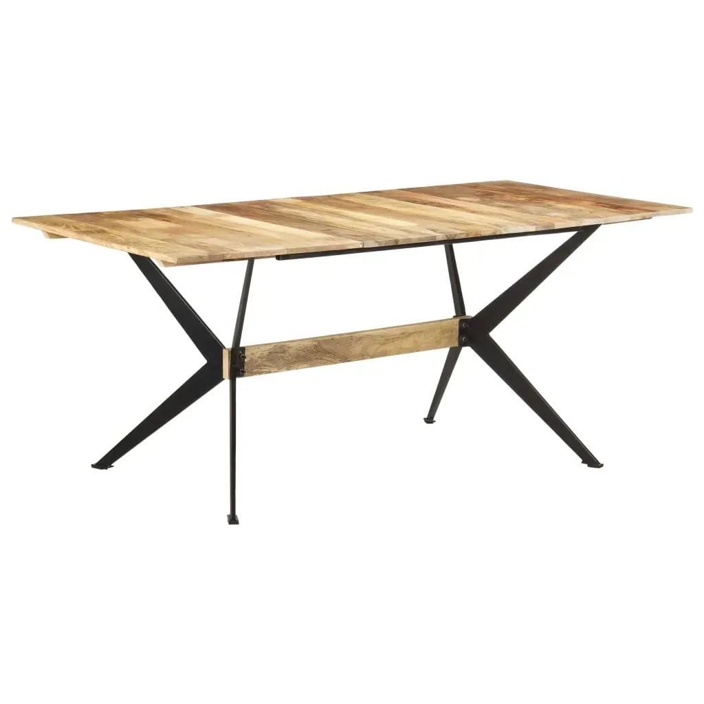 Dining Table 180x90x76 cm Solid Mango Wood Price