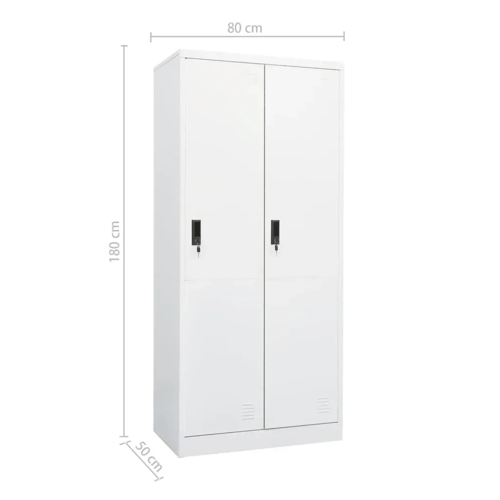 Wardrobe 80x50x180 cm Steel Price