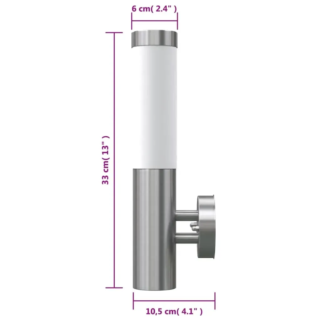 RVS Walllamp for Indoor & Outdoors Waterproof Price