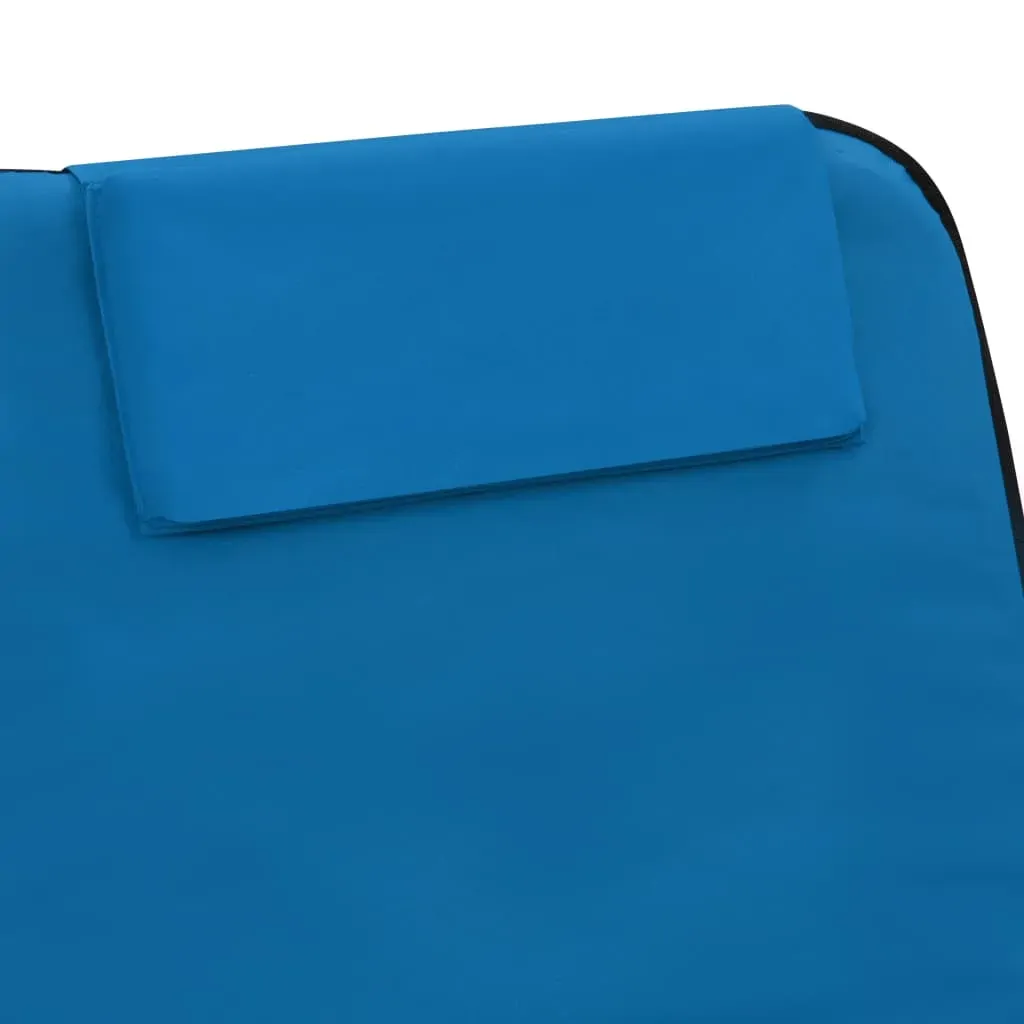 Folding Beach Mats 2 pcs Steel and Fabric Price
