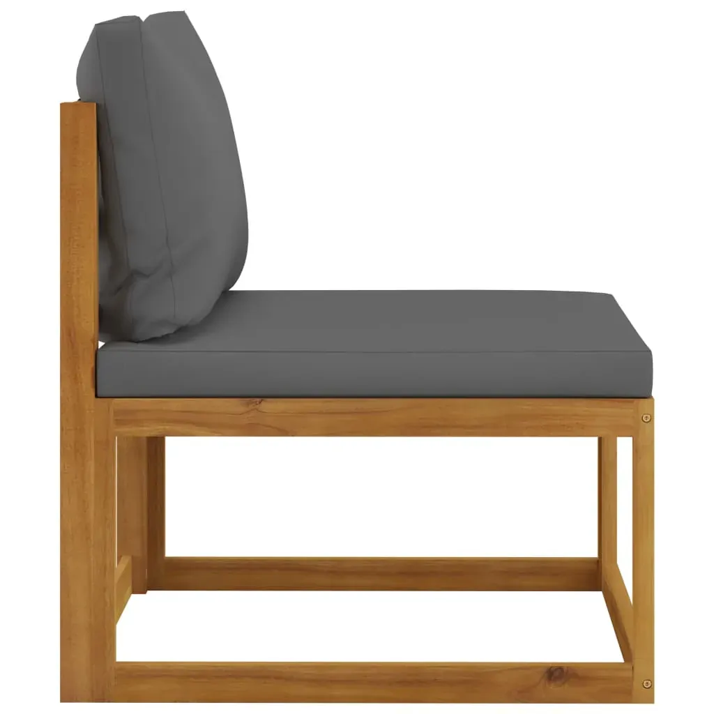 Garden Lounge Set with Cushions Solid Acacia Wood Price