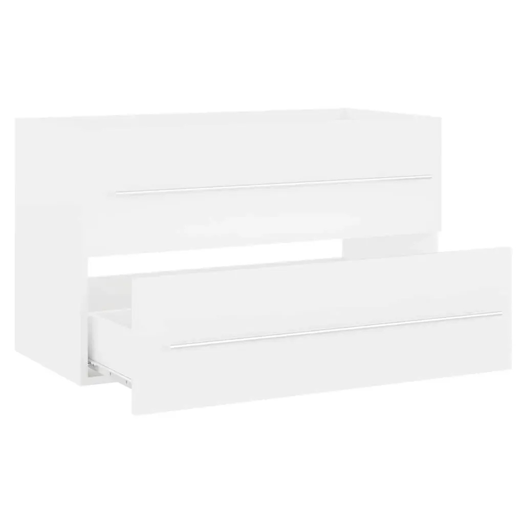 2 Piece Bathroom Furniture Set Engineered Wood Price