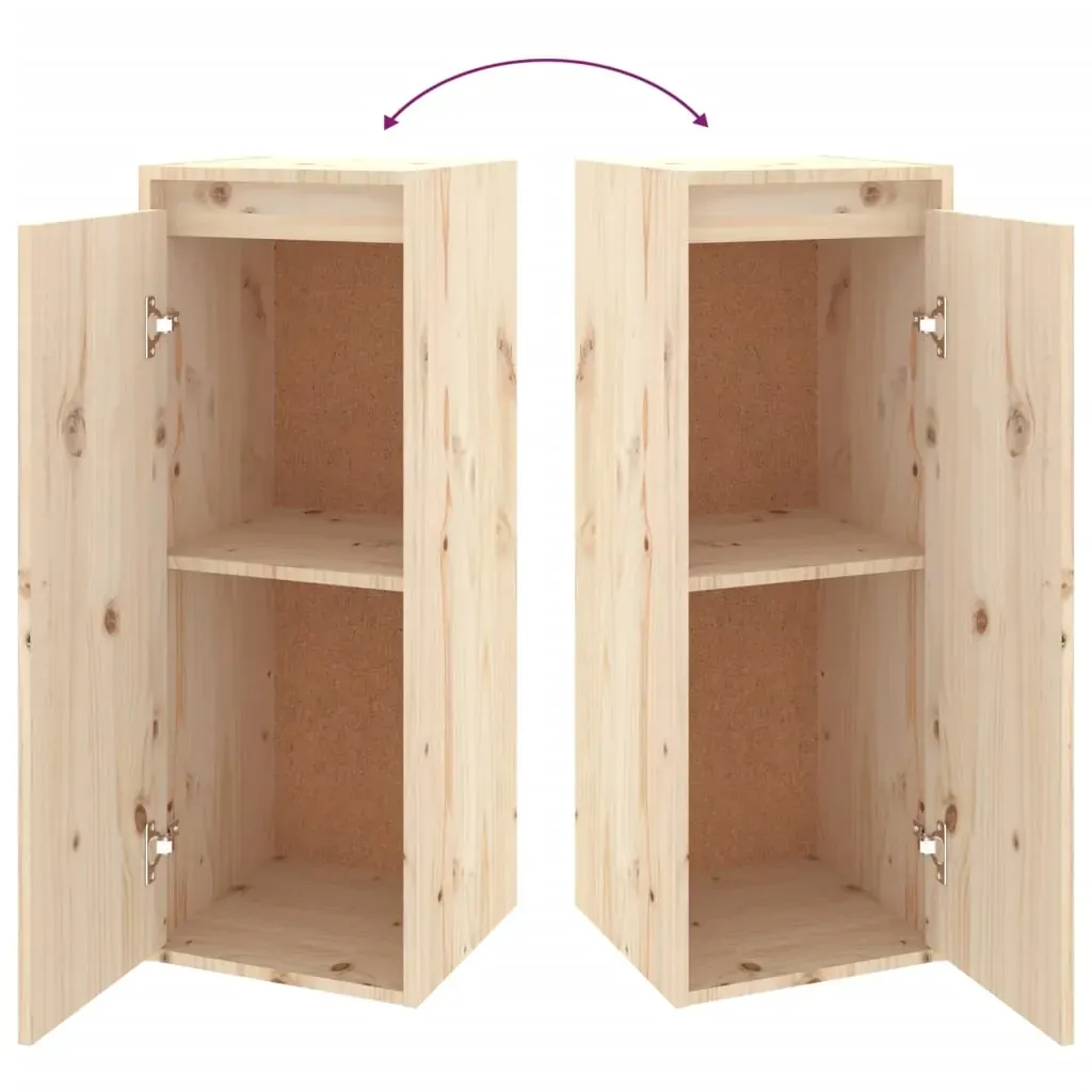Hempstead TV Cabinets 4 pcs Solid Wood Pine Price