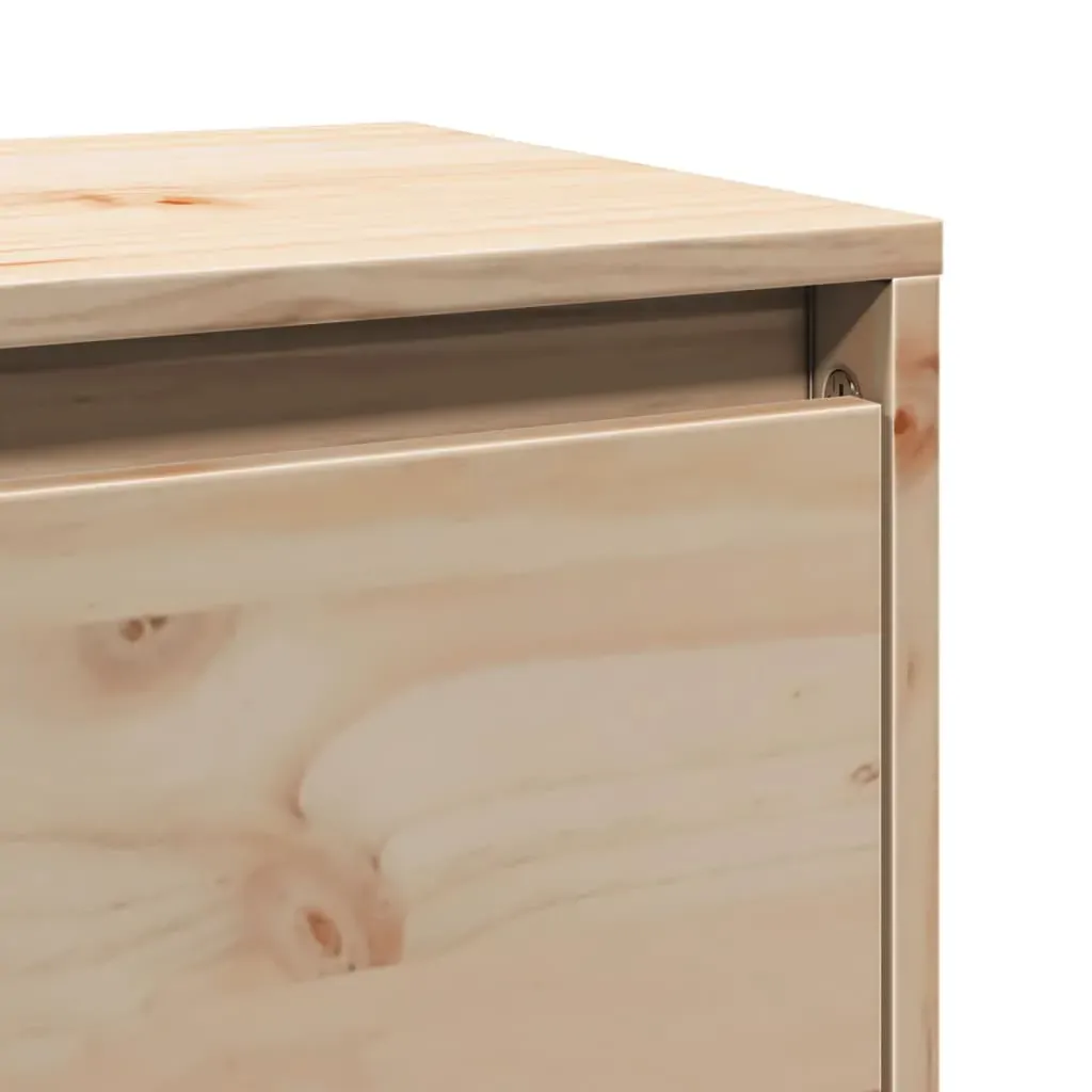 Wall Cabinet 80x30x35 cm Solid Wood Pine Price