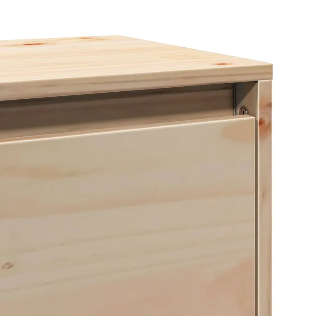 Wall Cabinet 100x30x35 cm Solid Wood Pine Price