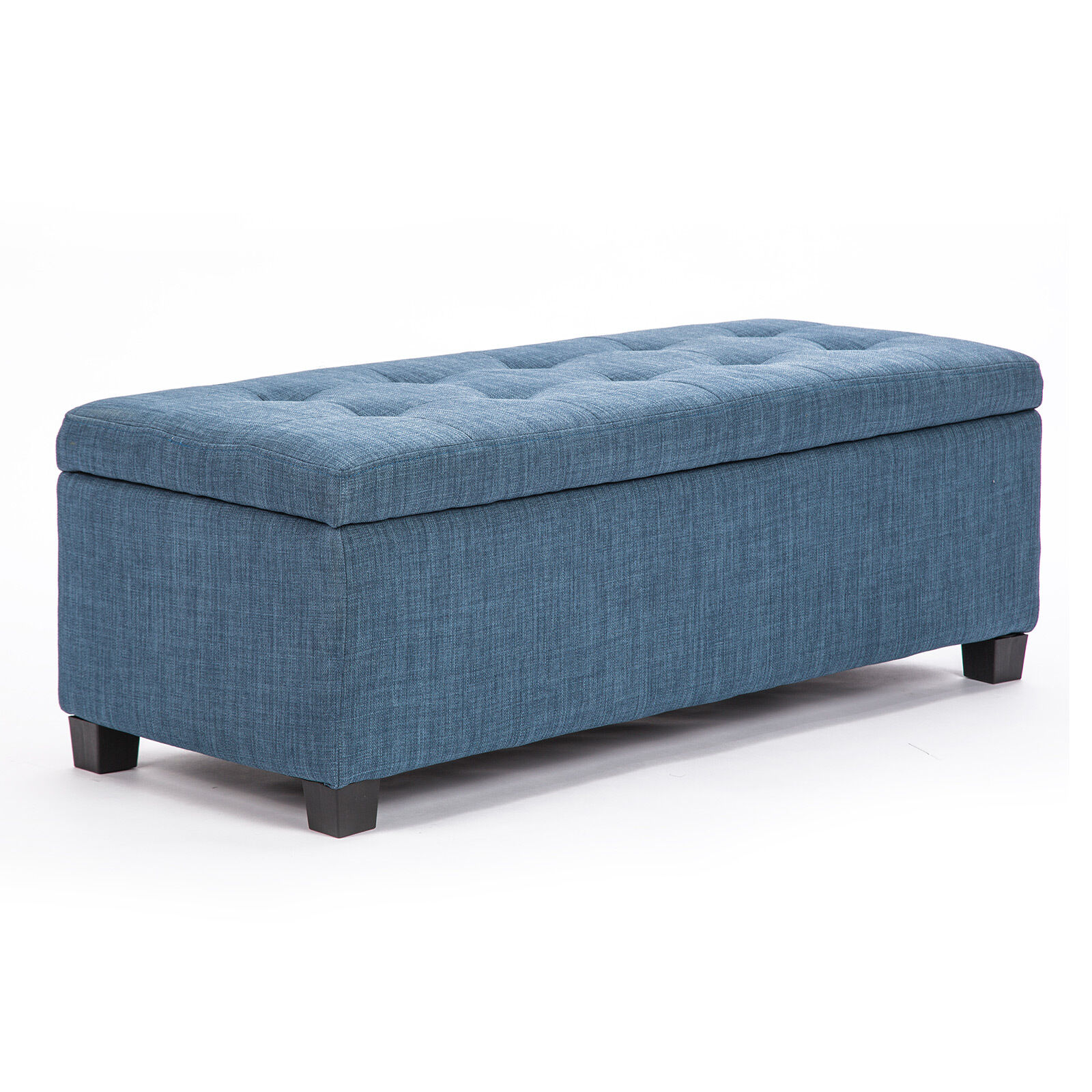 La Bella 102cm Storage Ottoman Stool Fabric Price