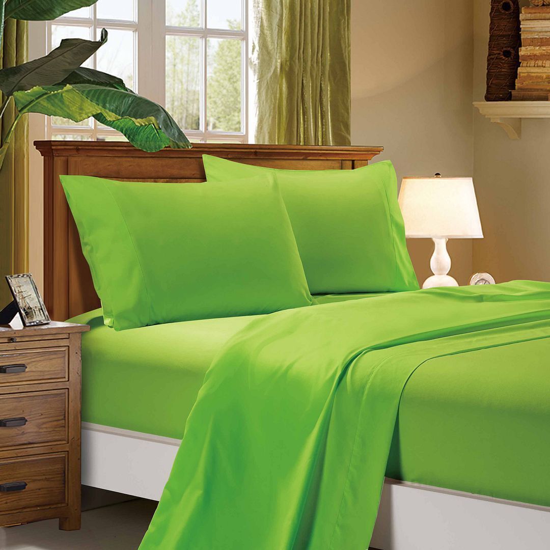 1000TC Ultra Soft King Single Size Bed Flat & Fitted Sheet Set Price