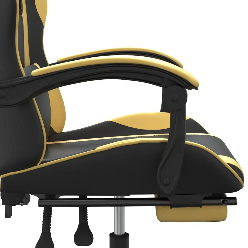Gaming Chair with Footrest and Faux Leather Price