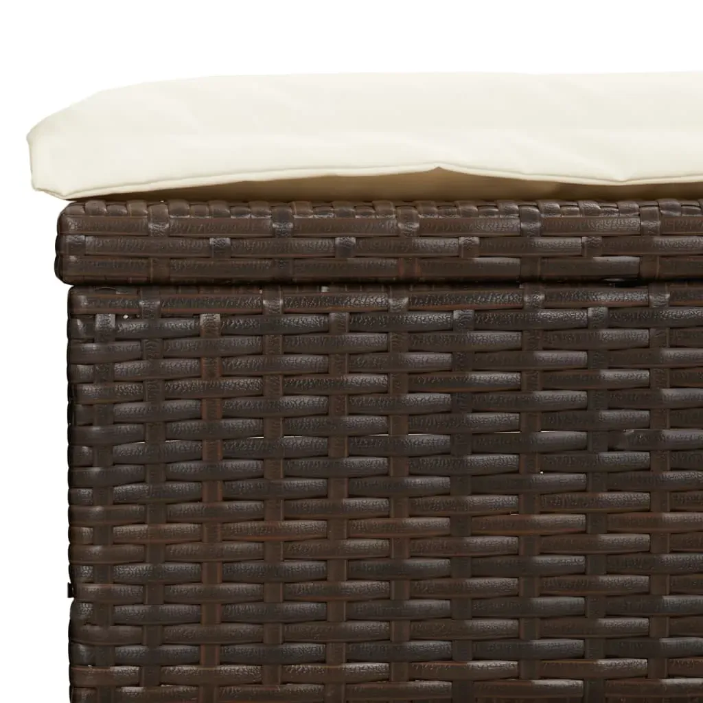 Sunbed with Foldable Roof 213x63x97 cm Poly Rattan Price