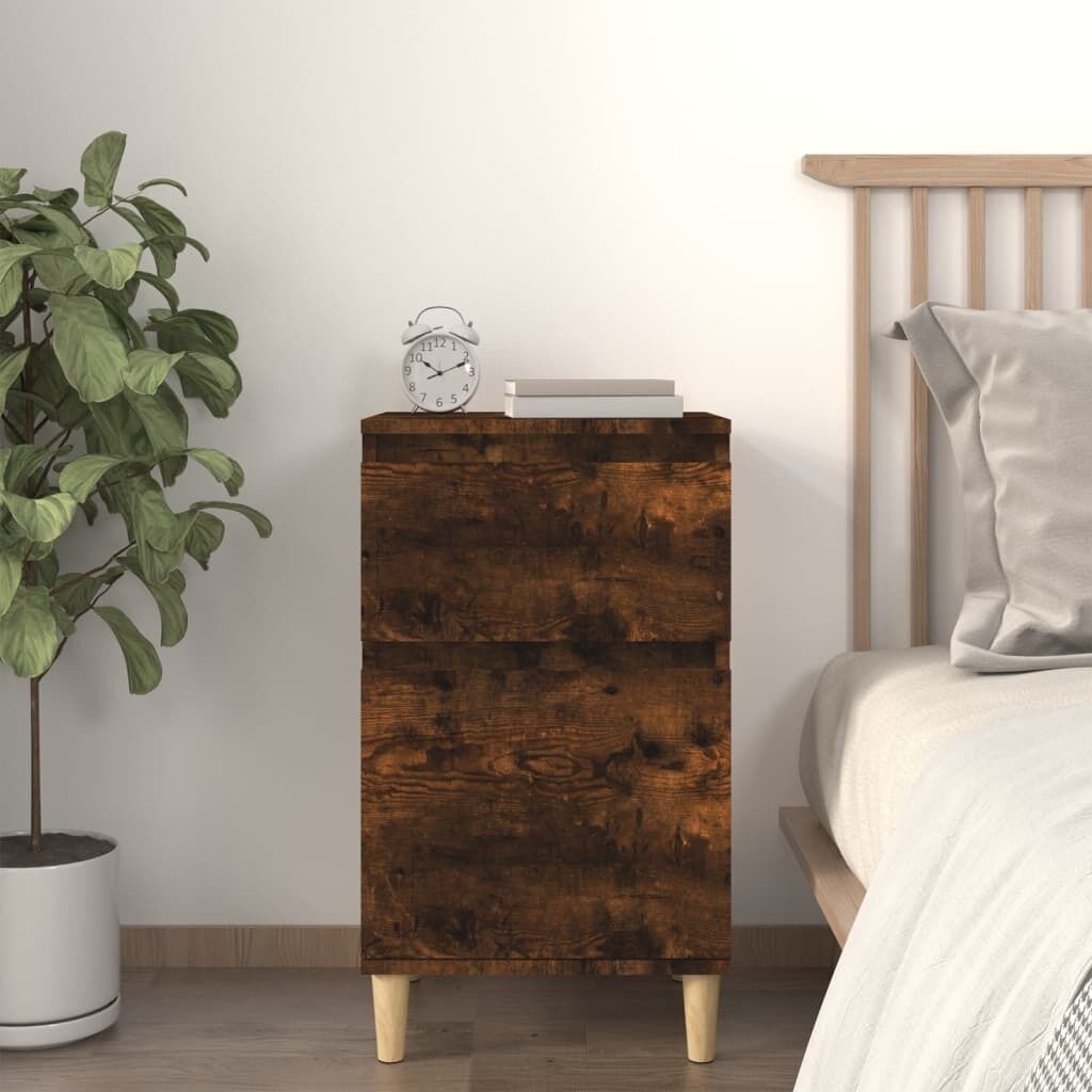 Bedside Cabinet White 40x35x70 cm Price