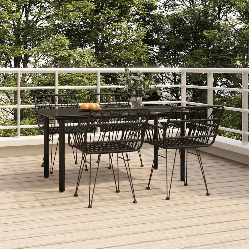 Garden Dining Set Poly Rattan Price