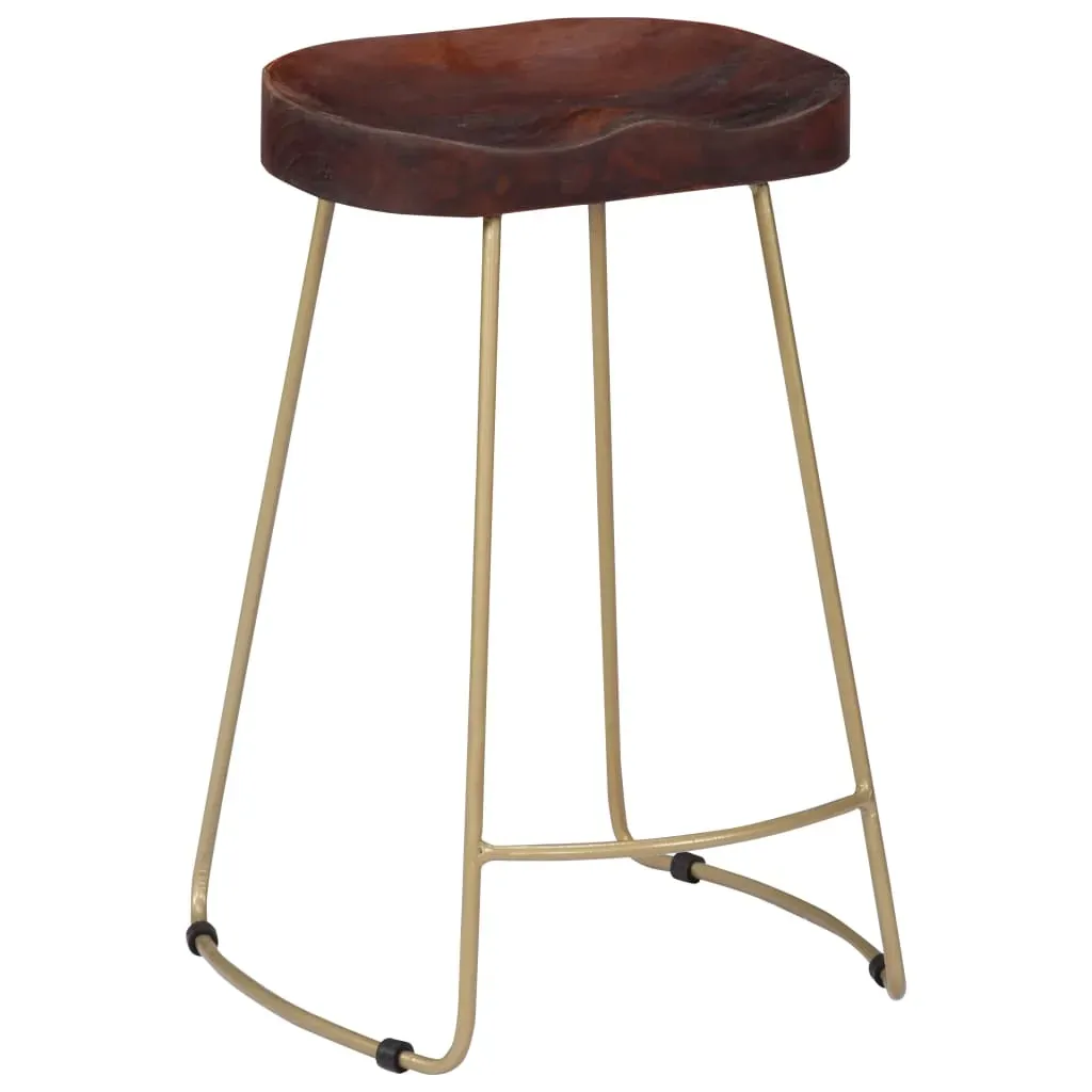 Gavin Bar Stools 2 pcs Solid Mango Wood Price
