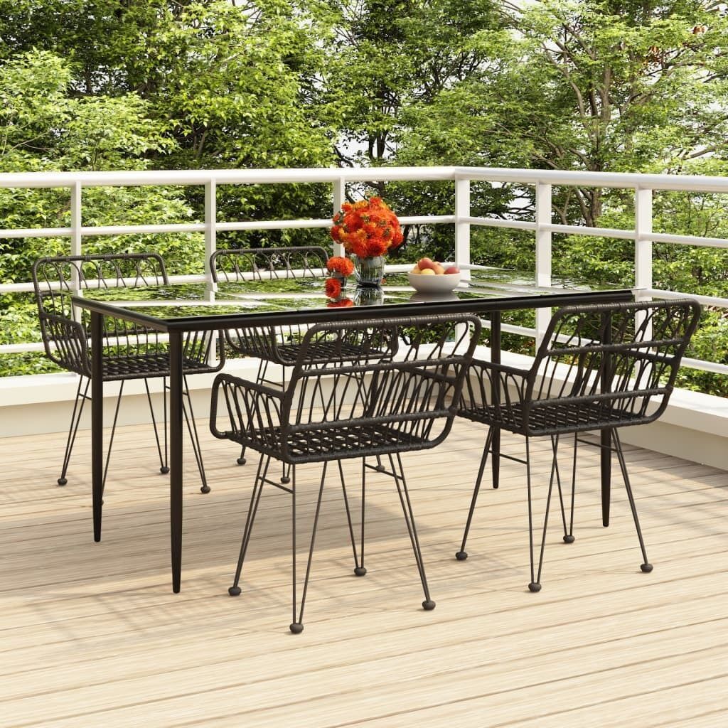 Garden Dining Set Poly Rattan Price