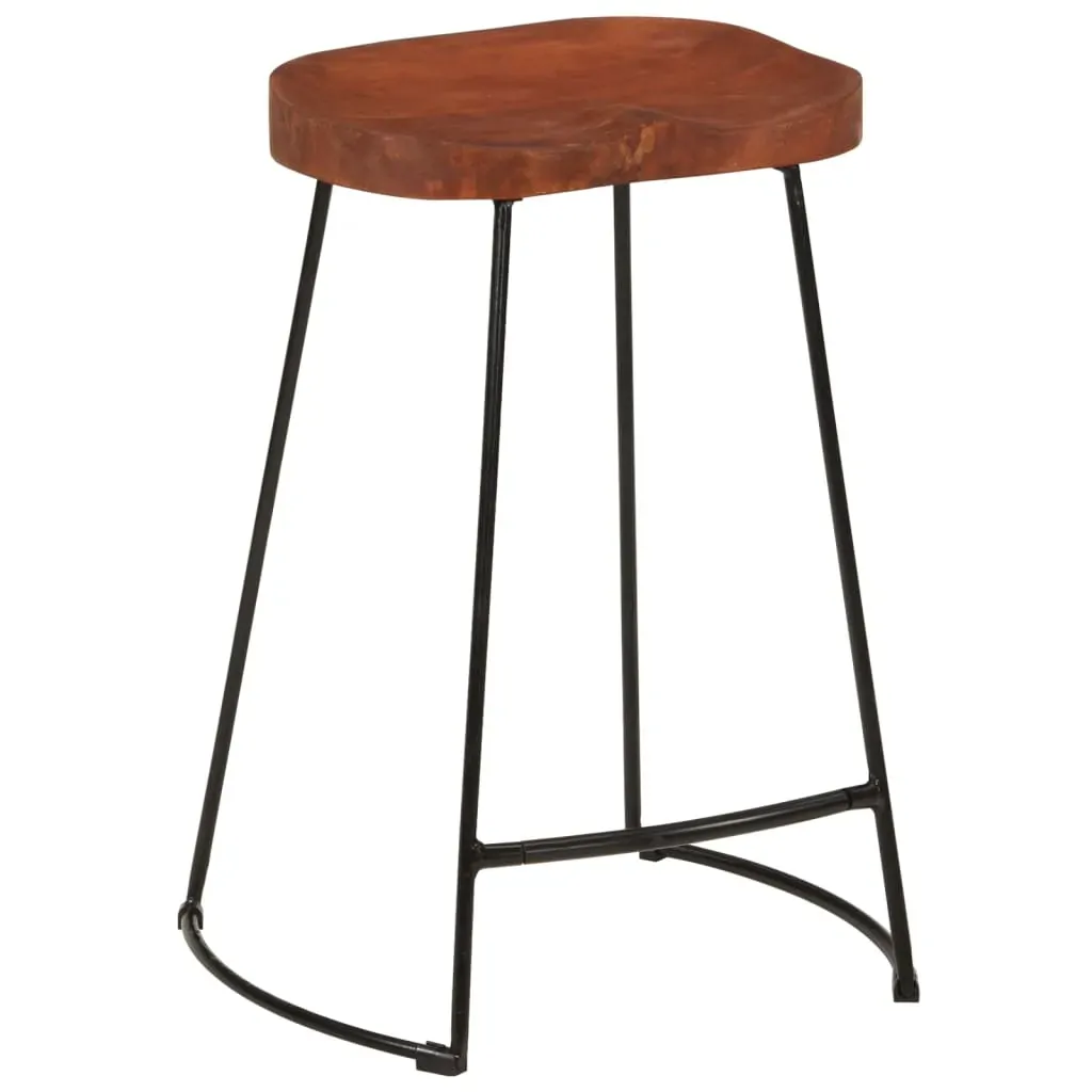 Gavin Bar Stools 2 pcs Solid Wood Mango Price
