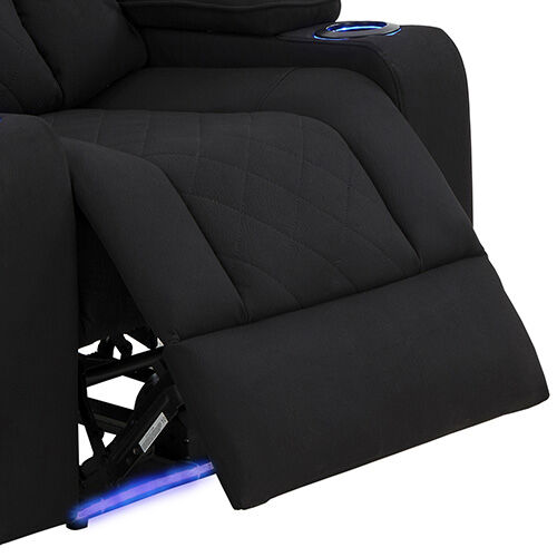 Arnold Recliner Rhino Fabric 1R Black Price