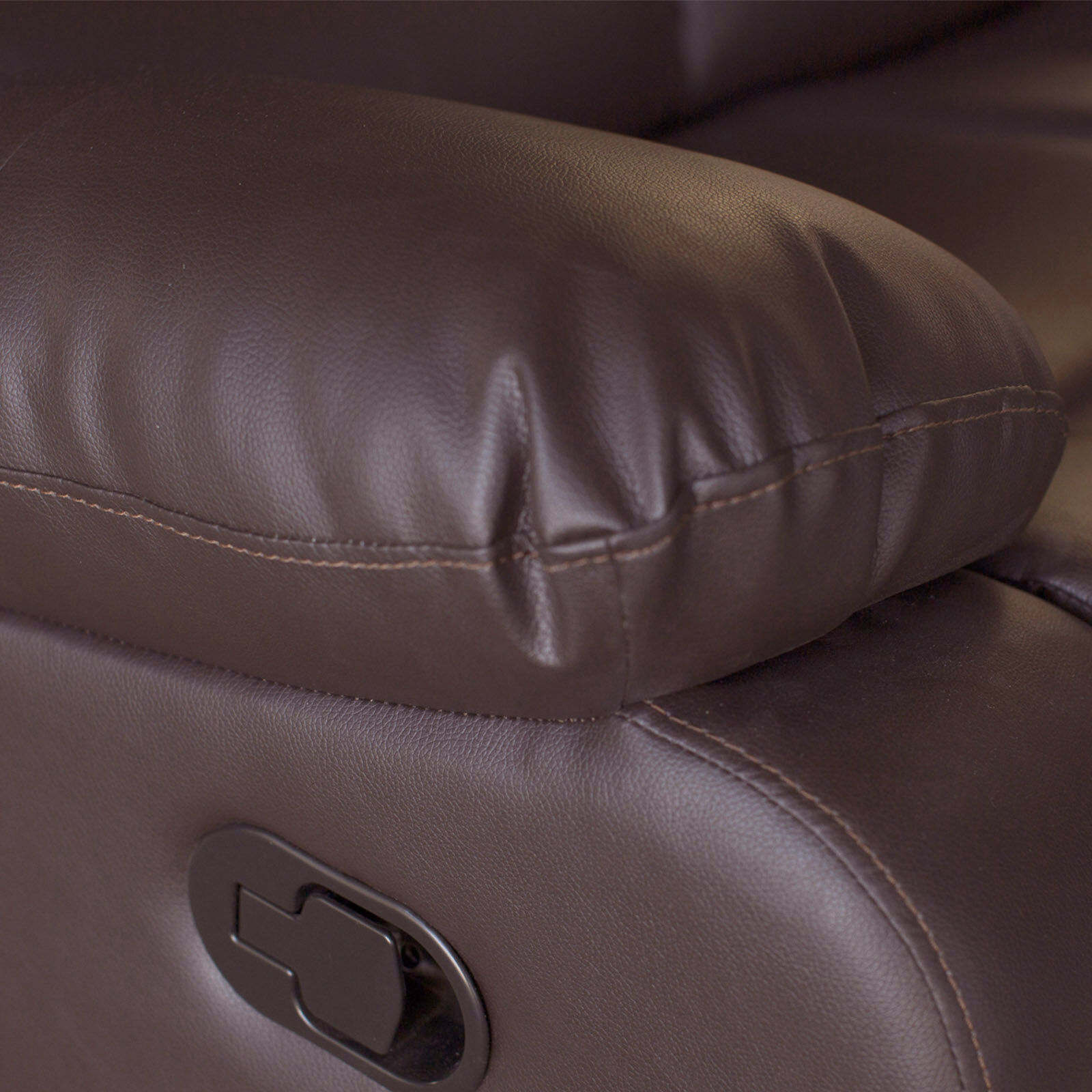 Fantasy Recliner PU Leather 3R+1R+1R Brown Price