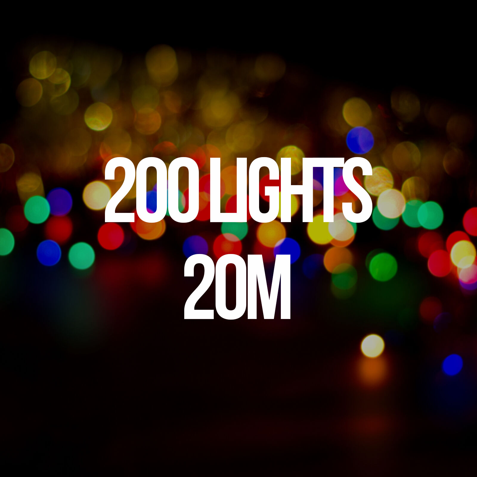 Milano Decor Outdoor LED Plug In Fairy Lights - Multicoloured - 200 Lights Price