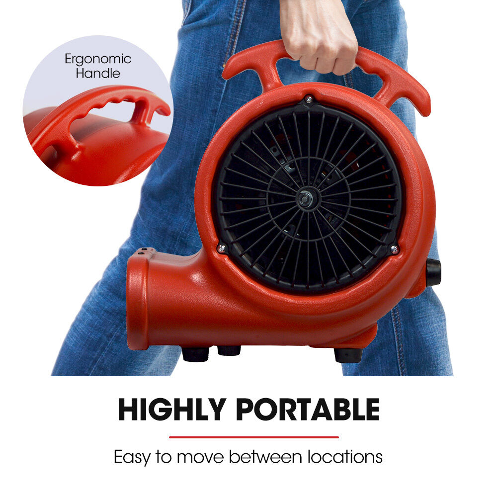 Baumr-AG 3-Speed Carpet Dryer Air Mover Blower Fan, 800CFM, Sealed Copper Motor, Poly Housing Price